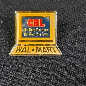 Walmart CBL The More You Know Grow Lapel Pin Advertising